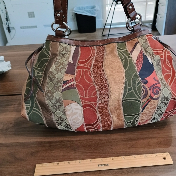 Colorful Patchwork Shoulder Bag - Picture 1 of 12